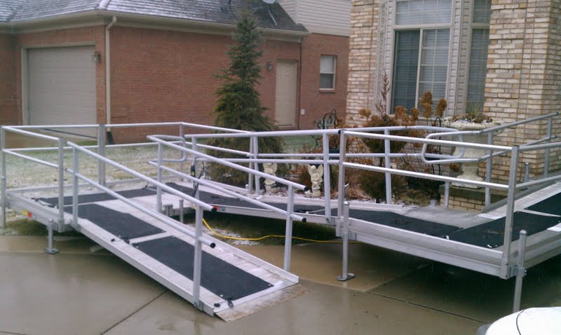 aluminum modular ramp in Michigan