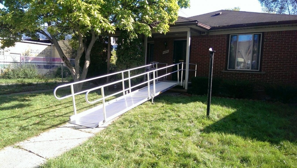 Aluminum ramp