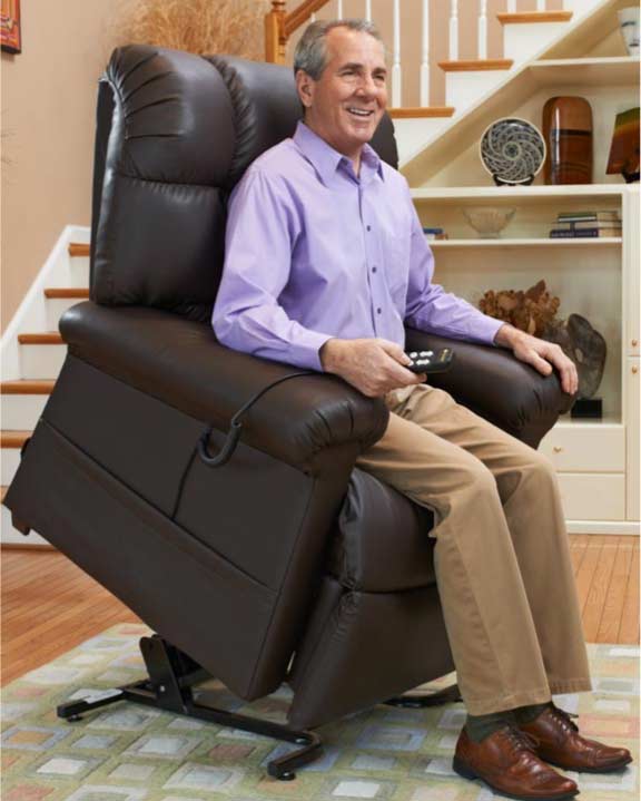 handicap recliner lift chair by CAPS remodeling