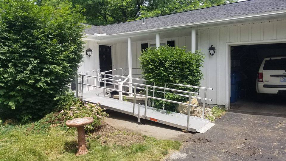 Aluminum Wheelchair Ramp Installation Royal Oak