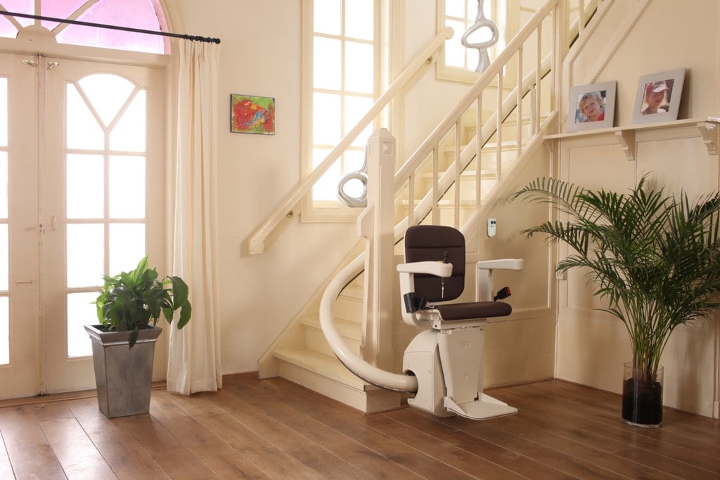 Curved stairlift Madison Heights MI