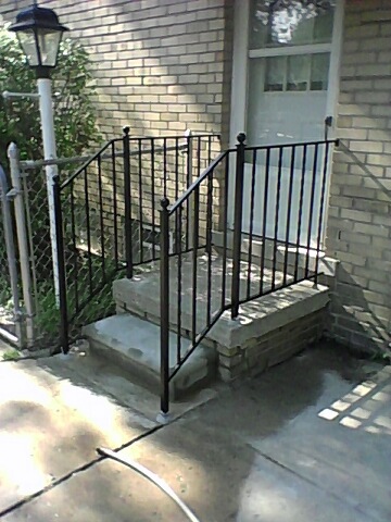 Iron Rails installation madison heights mi