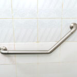 grab bar in a bathroom