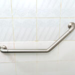 Grab Bars for Fiberglass Showers: How to Choose & Install Them 3 Grab bar Installation by Caps Remodeling in Michigan