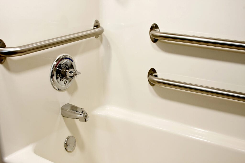 Handicap-Accessible-Bathtubs Handle Bars in Madison Heights