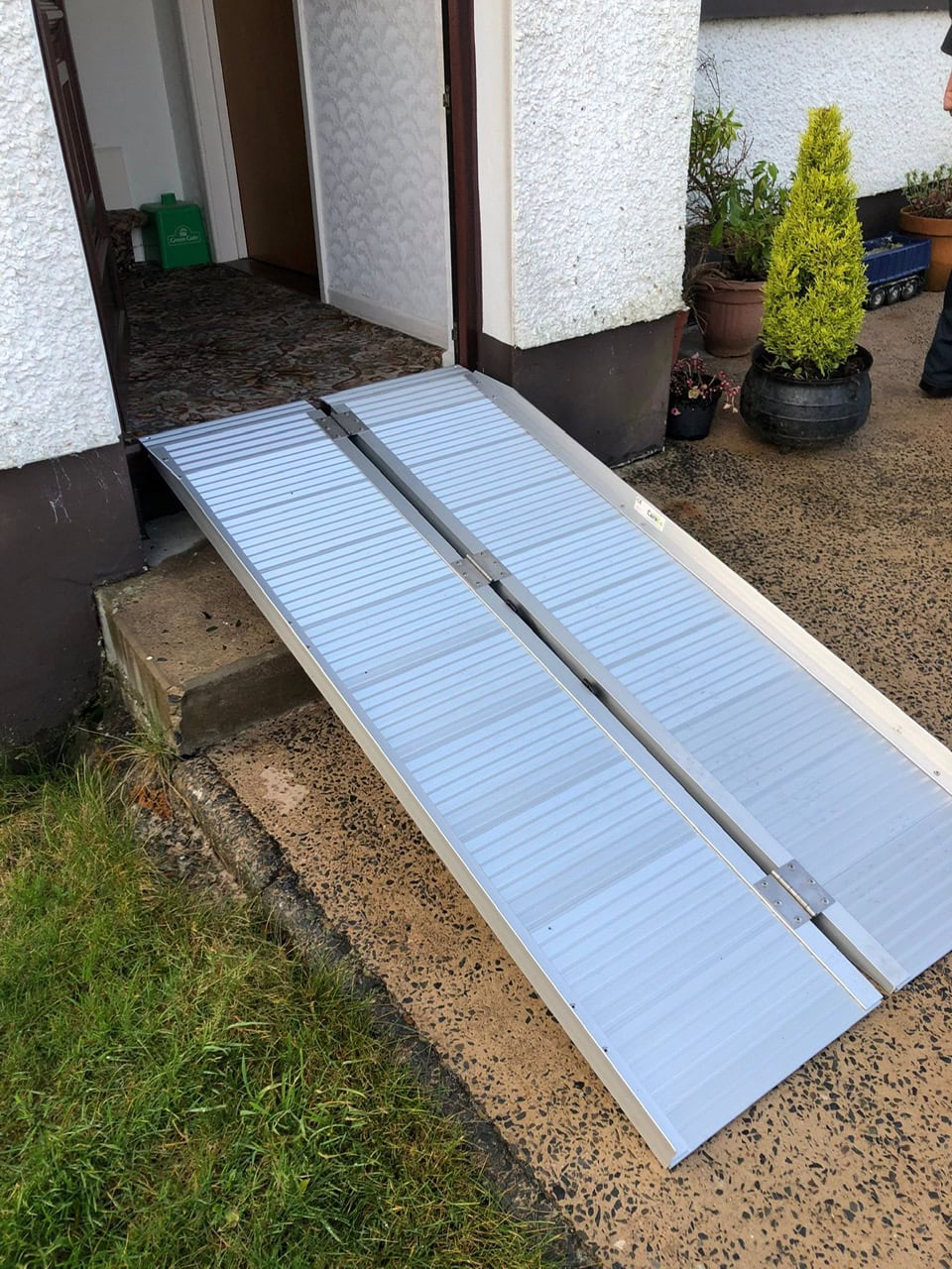 Aluminum Suitcase Ramps in Detroit & Southern MI | CAPS Remodeling