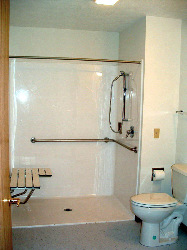 Accessible Roll-In Showers Installation in Jackson. MI