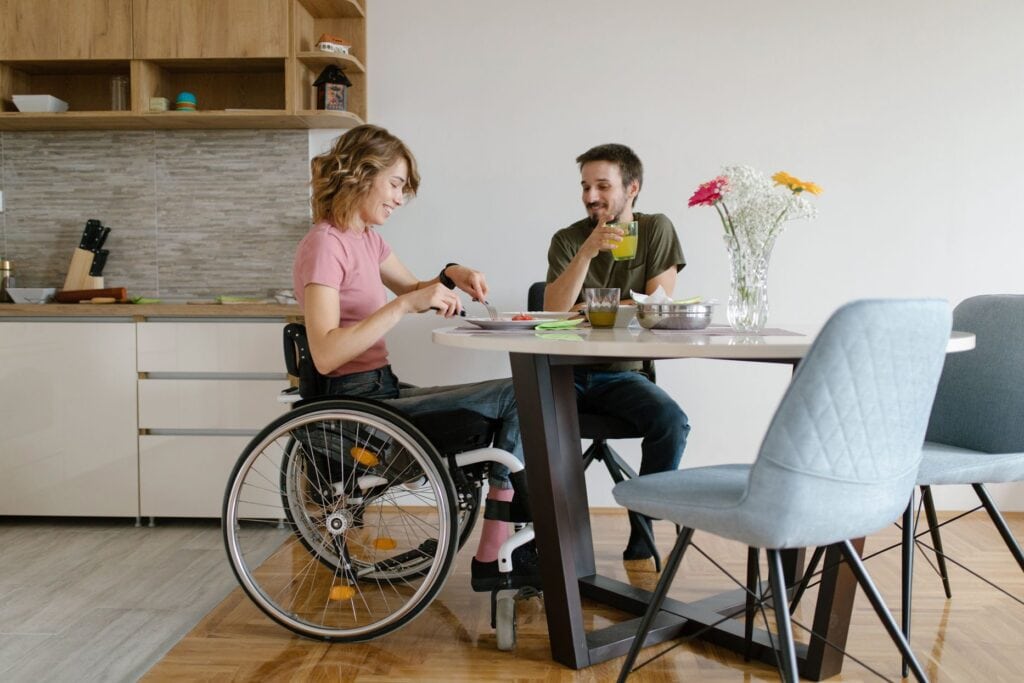 Wheelchair Kitchen Table for Disabled in Ingham County, MI