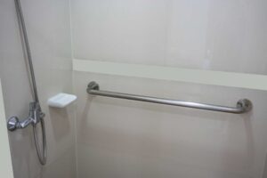 Expert Tips on Handicap Accessible Handrails for Madison Heights 7 Grab Bar in a Fiberglass Shower