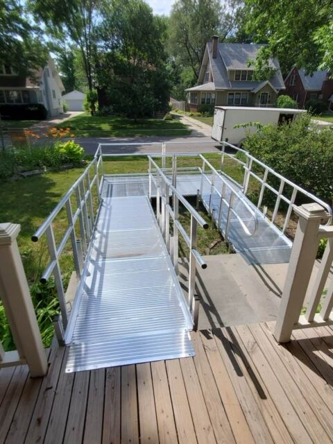 Modular Aluminum Ramps in Detroit & Southern Michigan | CAPS Remodeling