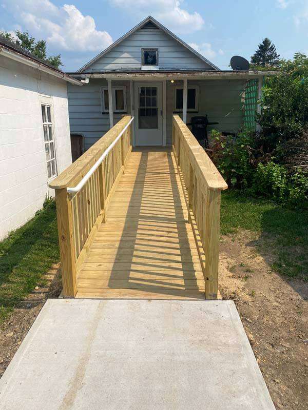 Wood Ramps in Detroit & Southern Michigan 4 Wood Ramps in Detroit Southern Michigan 4