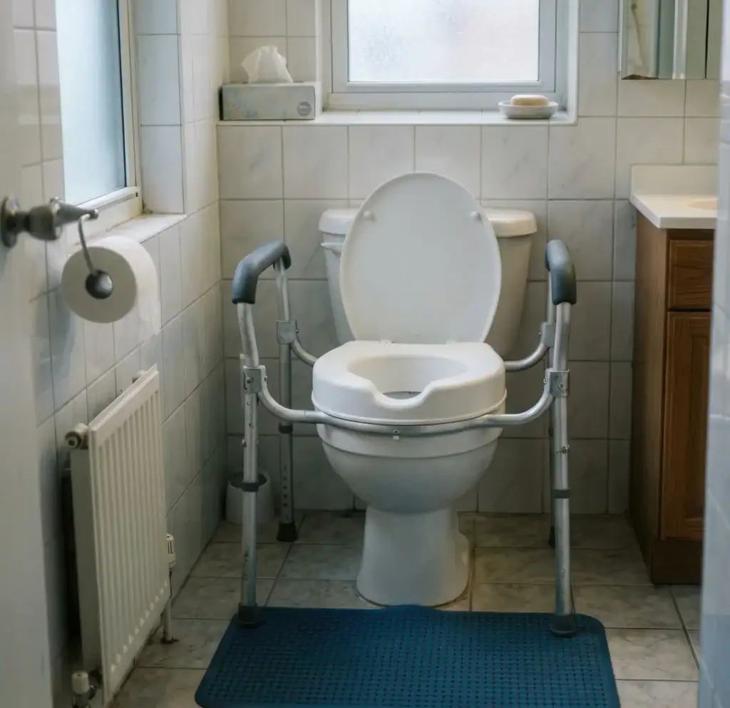 Toilet Seat Safety Frame 1 Toilet Seat Safety Frame 1